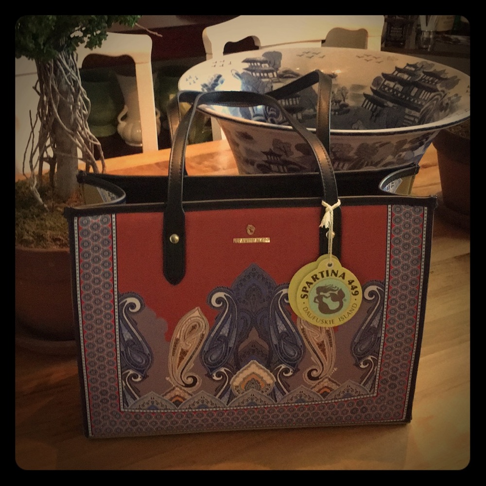 SPARTINA Retreat Paisley Medium Tote